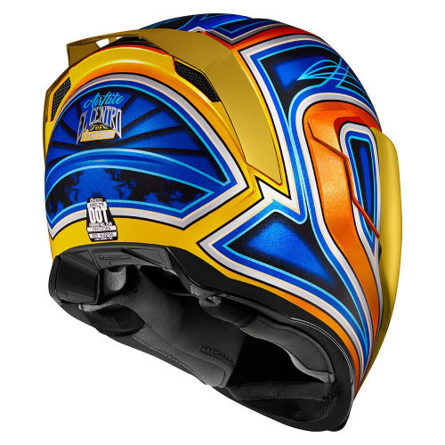 Casco Icon Airflite El Centro Azul