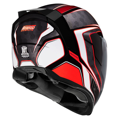 Casco Icon Airflite Raceflite - Rojo