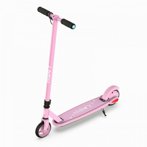 Scooter eléctrico Hiboy N1 para niños Llanta de 5" con luces delanteras Rosa