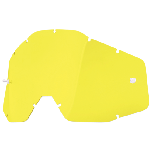 Mica/Lente 100% Para Goggles Accuri/Strata/Racecraft