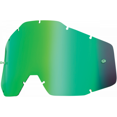 Mica/Lente 100% Para Goggles Accuri/Strata/Racecraft