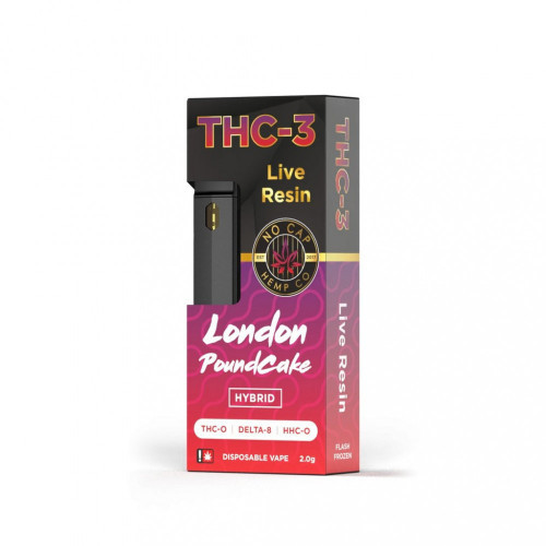 Vape Desechable de Resina Just THC-3O  London Poundcake 2g